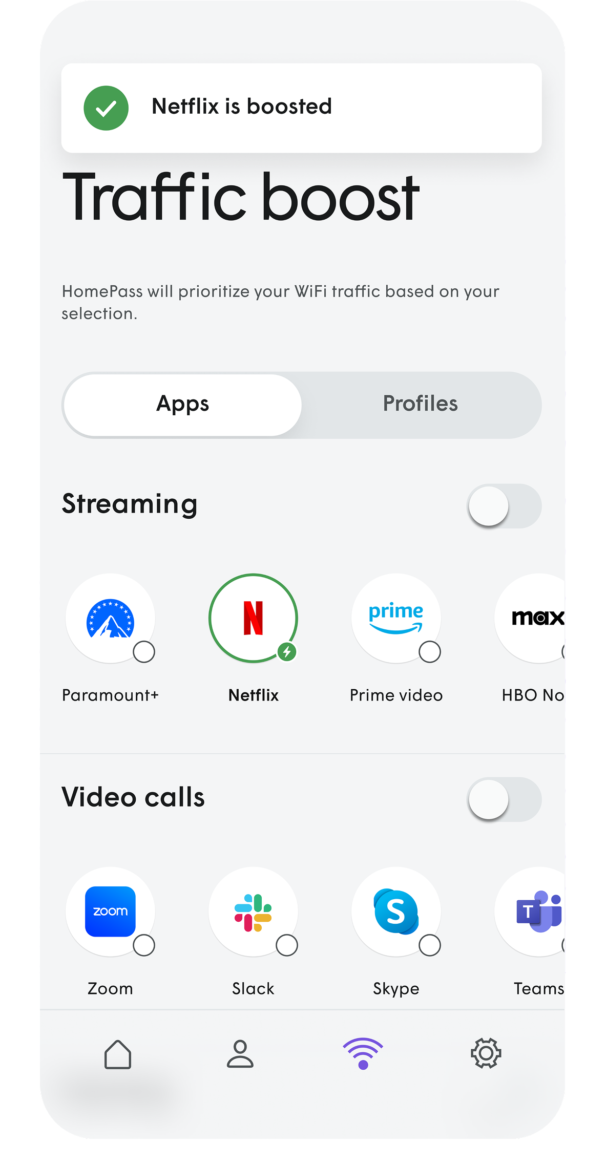 plume app home boost bandwidth