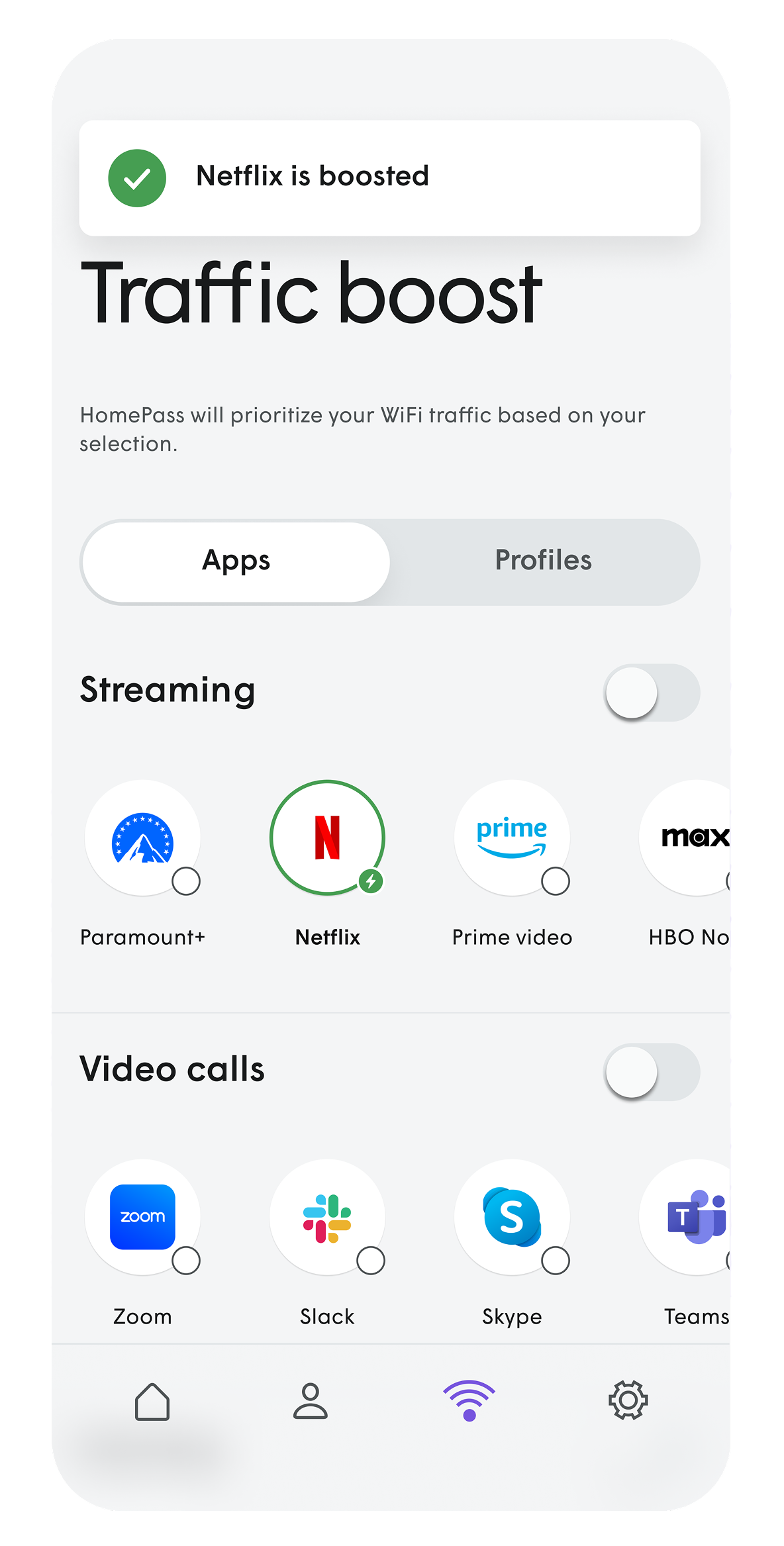 plume app home boost bandwidth