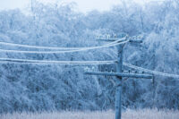 Freezing,Rain,On,Electric,Pole,And,Wire,,Montreal,,9,April,